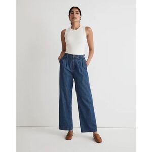 Madewell The Harlow Wide-Leg Jean in Fairson Wash Size 25